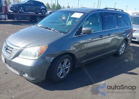 2008 Honda Odyssey Touring from USA, damaged, VIN 5FNRL38948B074165